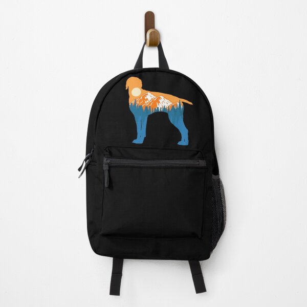 Item preview, german shorthaired pointer Dog Silhouette Sunset Nature Mountain Gift designed and sold by alaechamlal.