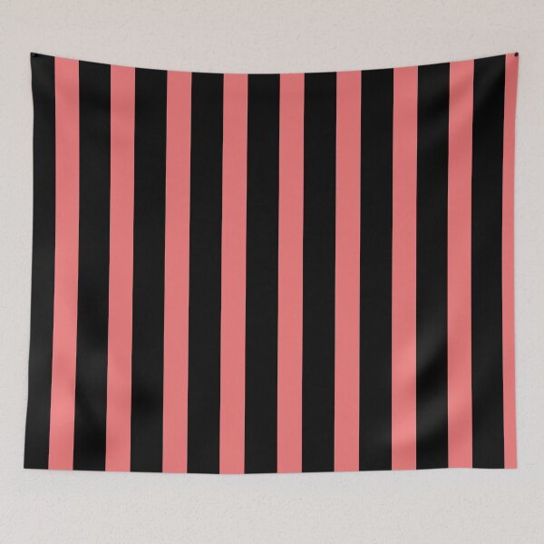 Item preview, black stripes,pink stripes,for her,girly,pretty designed and sold by cutecrazytshirt.