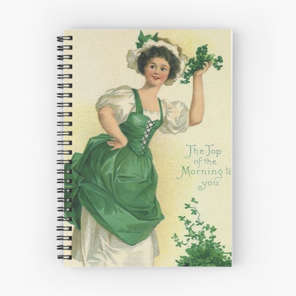 Item preview, Vintage St. Patricks Day Lass Lady designed and sold by KidGiftChoice.