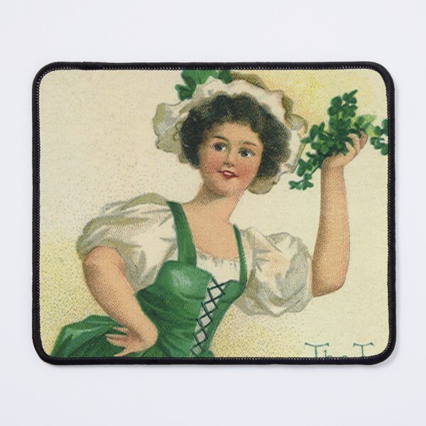 Item preview, Vintage St. Patricks Day Lass Lady designed and sold by KidGiftChoice.