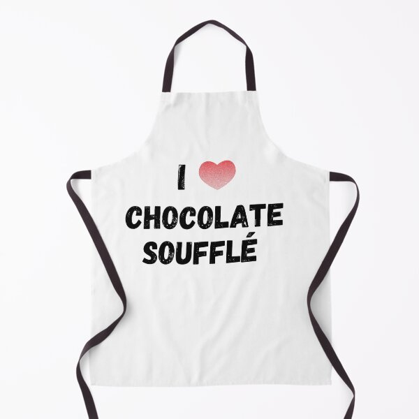 Aperçu de l'œuvre J'aime le soufflé au chocolat | Journée nationale du soufflé au chocolat | Journée du soufflé au chocolat créée et vendue par CelebratoryWear.
