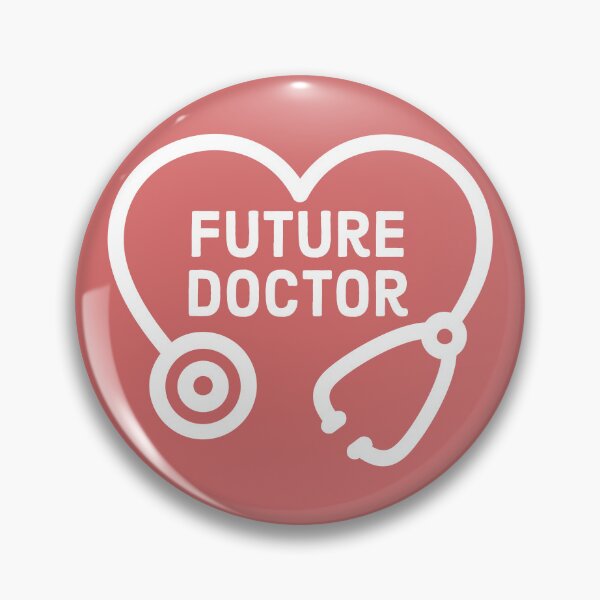 Item preview, Future Doctor with Heart Stethoscope Design for Kids & Baby - Medical Student Gift designed and sold by SteamParliament.