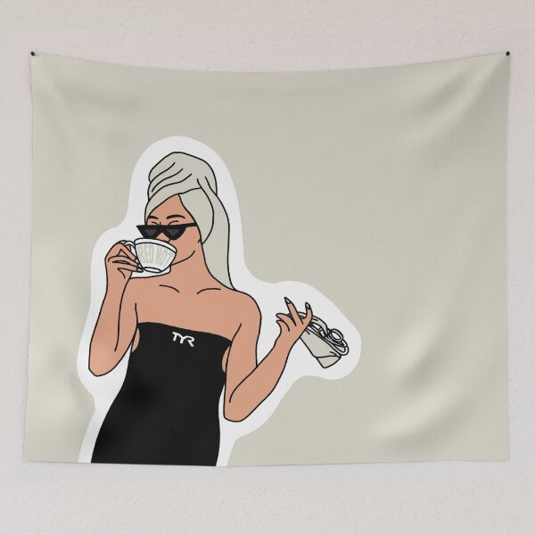 Item preview, Denison Women's Swimming and Diving: Bawb beige designed and sold by OliviaSwanee.