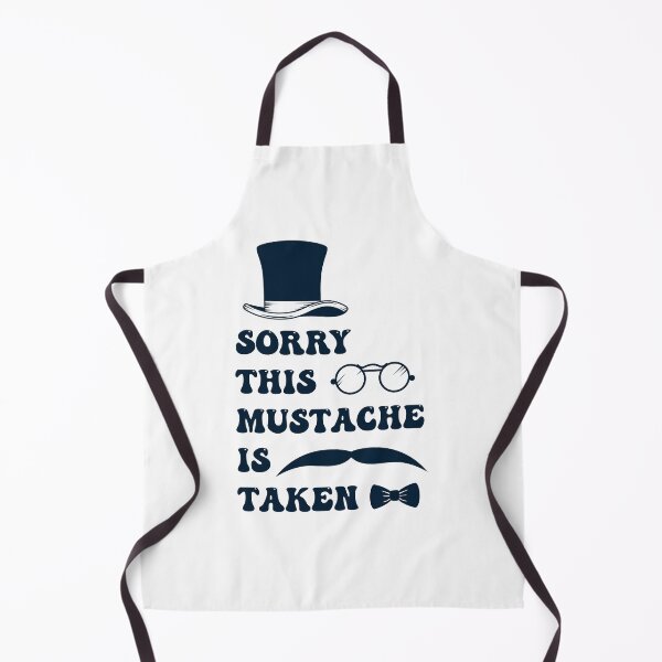 Item preview, Mens Sorry This Mustache Is Taken,Funny Mustache Cute Quote,Funny Mustache Gift designed and sold by pedrored369.