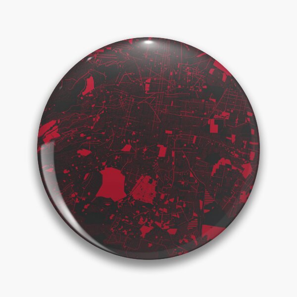 Item preview, Mexico CIty red wine color Map Art Mexico designed and sold by EpicMaps.