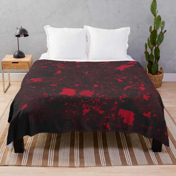 Item preview, Mexico CIty red wine color Map Art Mexico designed and sold by EpicMaps.