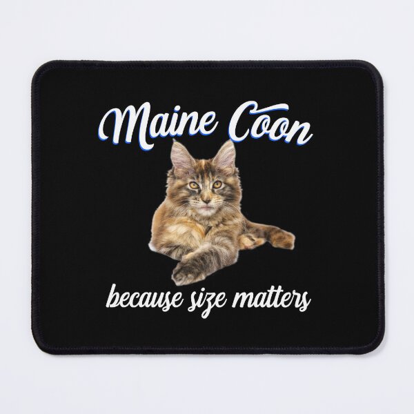 Item preview, Maine Coon Cat Because Size Matters designed and sold by kudostees.