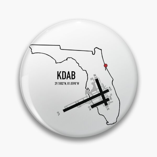 Artikelvorschau, KDAB - Diagramm des Flughafens Daytona Beach entworfen und verkauft von abbybowin.