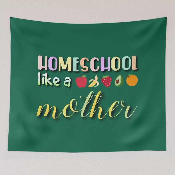 Item preview, Homeschool like a mother. designed and sold by Umiska.