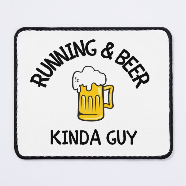 Item preview, Running & beer kinda guy designed and sold by TheGreenGoat.