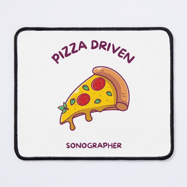 Item preview, Pizza Driven Sonographer Funny Pizza Quotes designed and sold by PrixSympa.