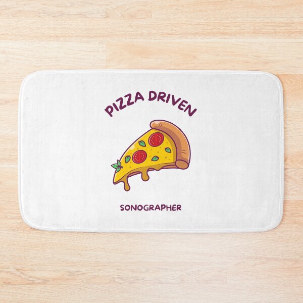 Item preview, Pizza Driven Sonographer Funny Pizza Quotes designed and sold by PrixSympa.