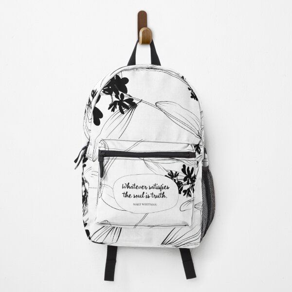 Item preview, Whatever satisfies the soul is truth. ― Walt Whitman designed and sold by StudioCitrine.