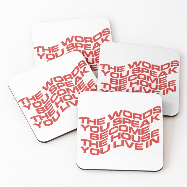 Item preview, The Words You Speak Become The House You Live In designed and sold by SAVAGEwav.