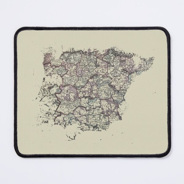 Item preview, Spain antique map mottled faded digitally modified designed and sold by djrunnels.
