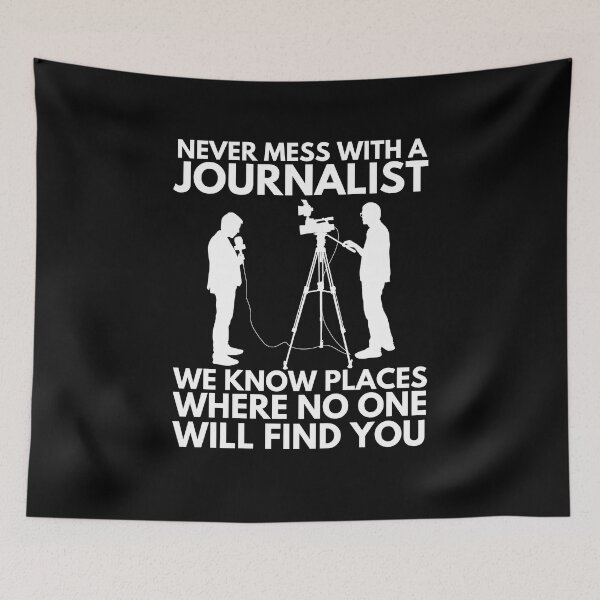 Item preview, journalist designed and sold by T-shirtgallery.