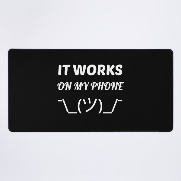 Item preview, it works on my phone emoji text  Essential . designed and sold by smithisidor.