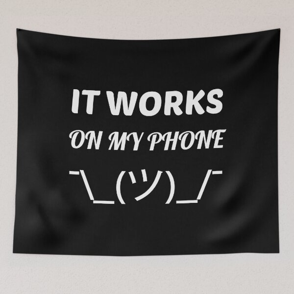 Item preview, it works on my phone emoji text  Essential . designed and sold by smithisidor.