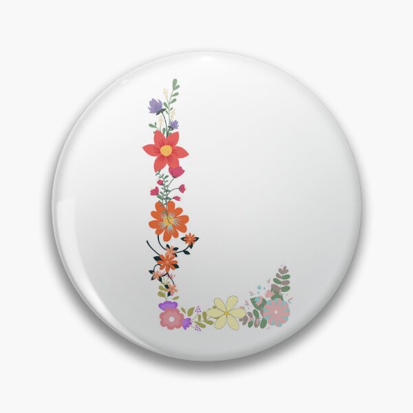 Item preview, Letra floral monograma inicial L designed and sold by Miledi.