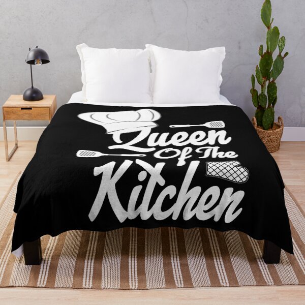 Item preview, Funny Queen Of The Kitchen Mom Cooking Master Chef food T-Shirt designed and sold by 2050-STYLE.
