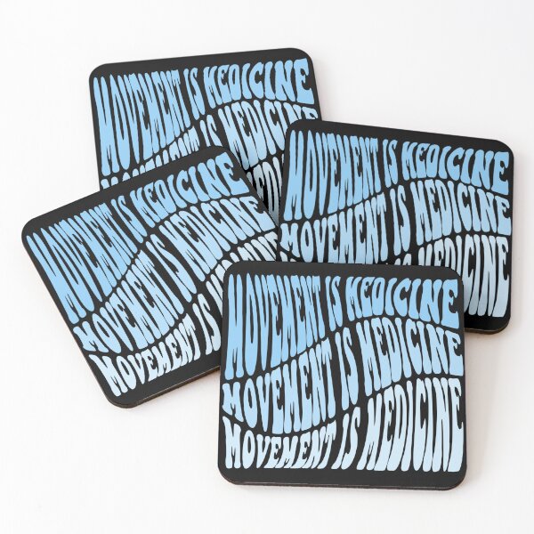 Item preview, Movement is Medicine Groovy Retro designed and sold by KatarinaAndCo.