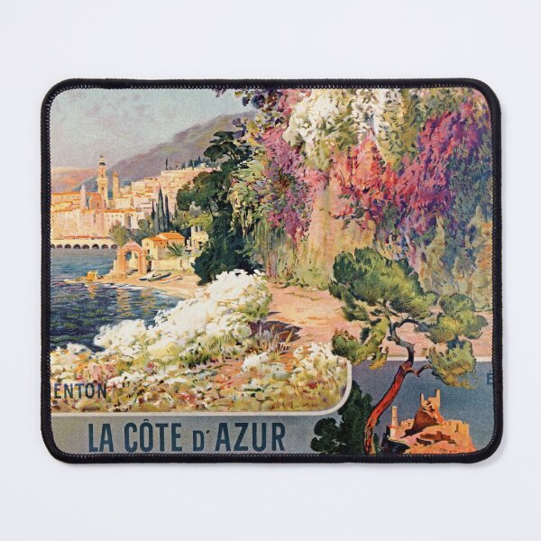 Item preview, Vintage French Riviera travel advertising designed and sold by aapshop.