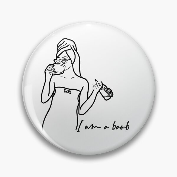 Item preview, Denison Women's Swimming and Diving: Bawb black "I am a bawb" designed and sold by OliviaSwanee.
