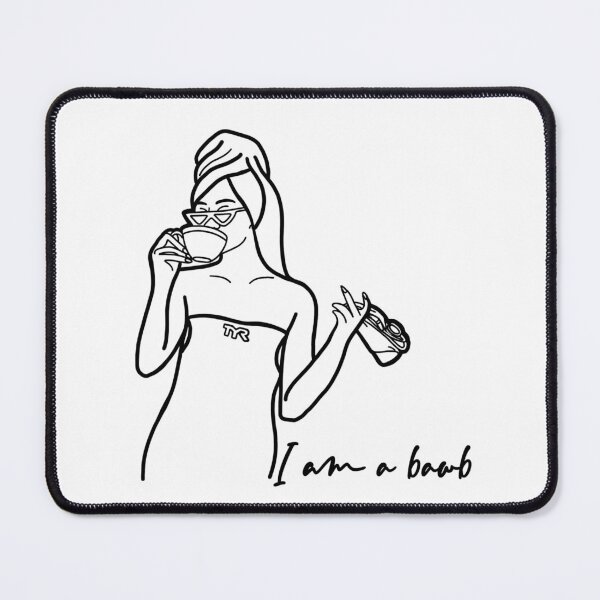 Item preview, Denison Women's Swimming and Diving: Bawb black "I am a bawb" designed and sold by OliviaSwanee.