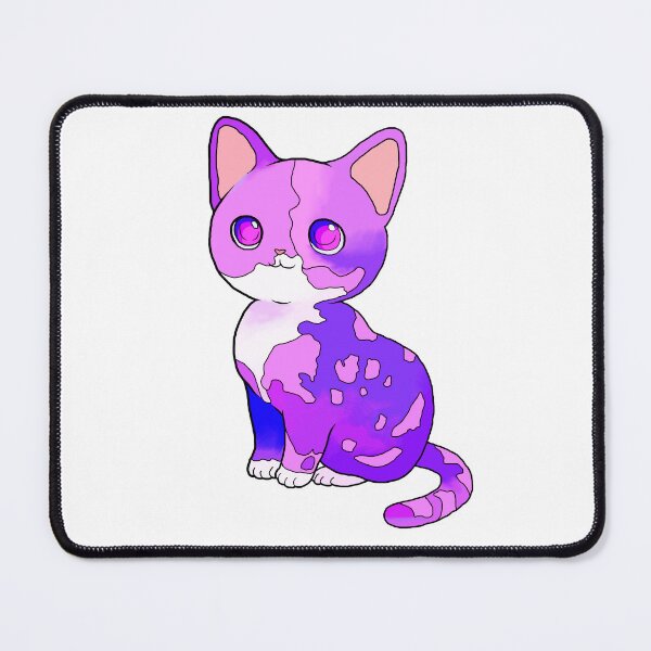Item preview, Cartoon Cat, Spotted Cat, Cute Cat, Purple, designed and sold by Maculele.