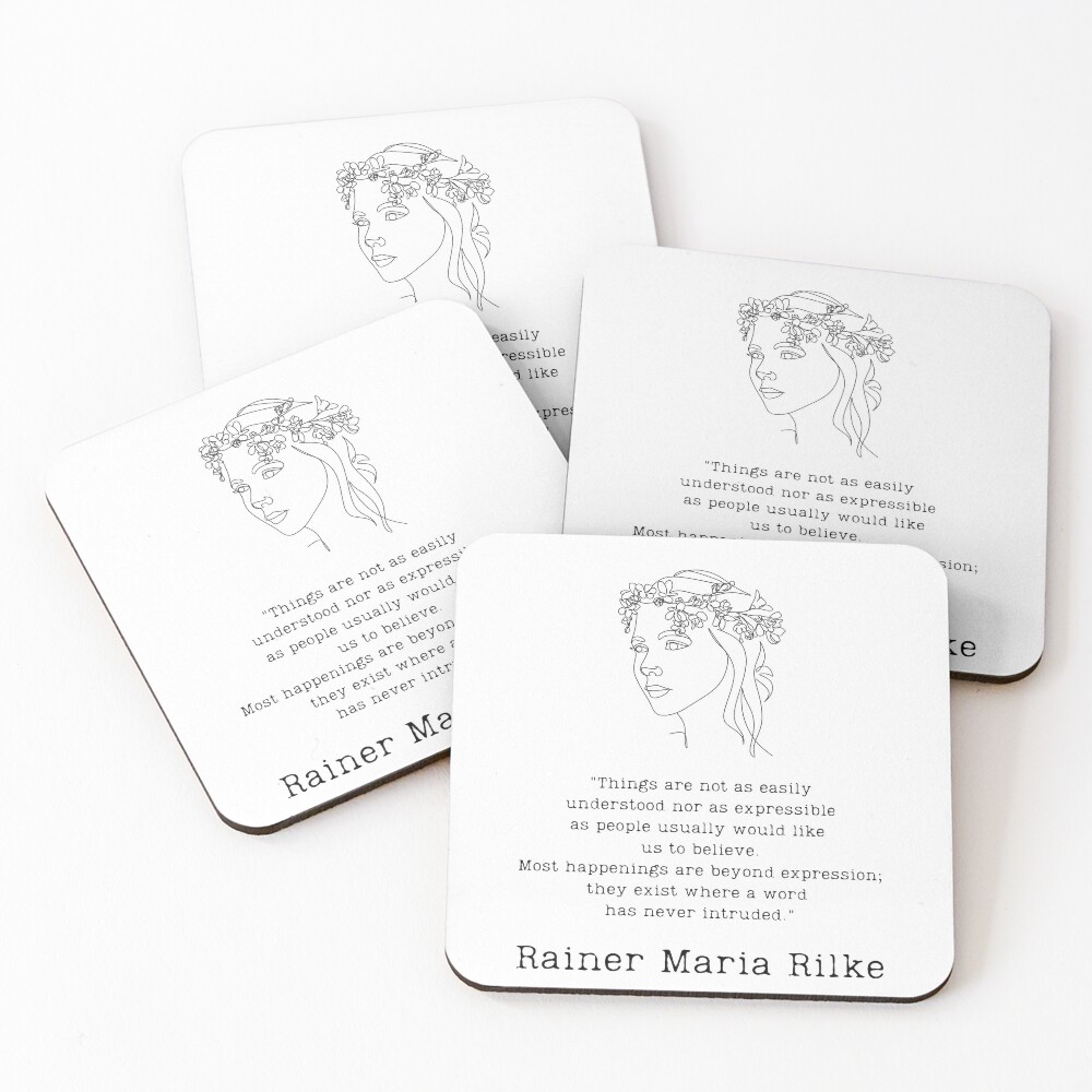 Item preview, Coasters (Set of 4) designed and sold by BookberryGarden.