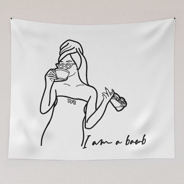 Item preview, Denison Women's Swimming and Diving: Bawb black "I am a bawb" designed and sold by OliviaSwanee.
