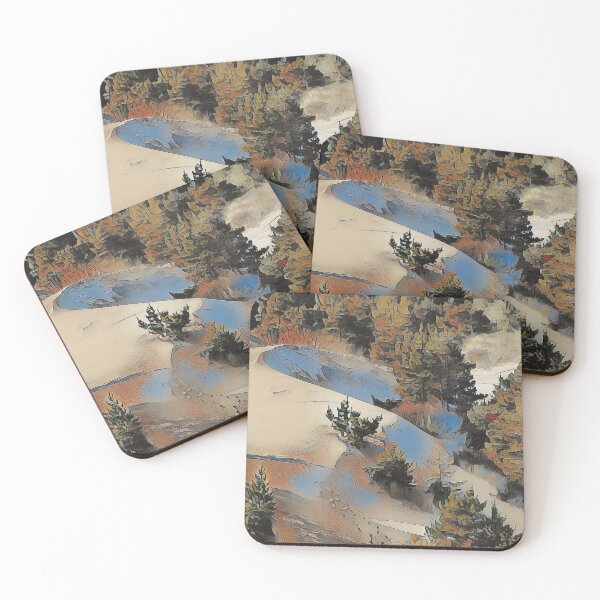 Item preview, Above the Dunes | Coastal Sand Dunes Abstract designed and sold by arlutai.