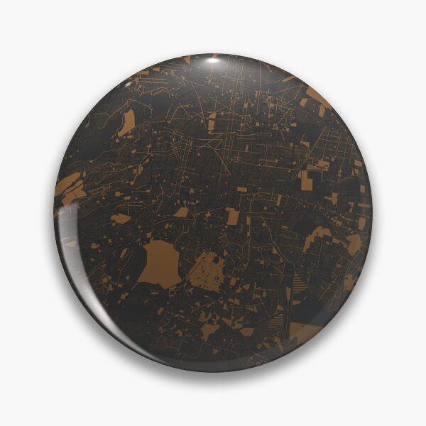 Item preview, Mexico City coffee color Map Art Mexico designed and sold by EpicMaps.