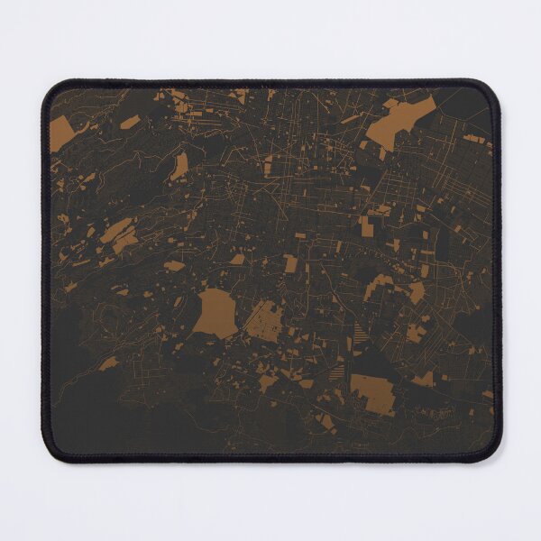Item preview, Mexico City coffee color Map Art Mexico designed and sold by EpicMaps.