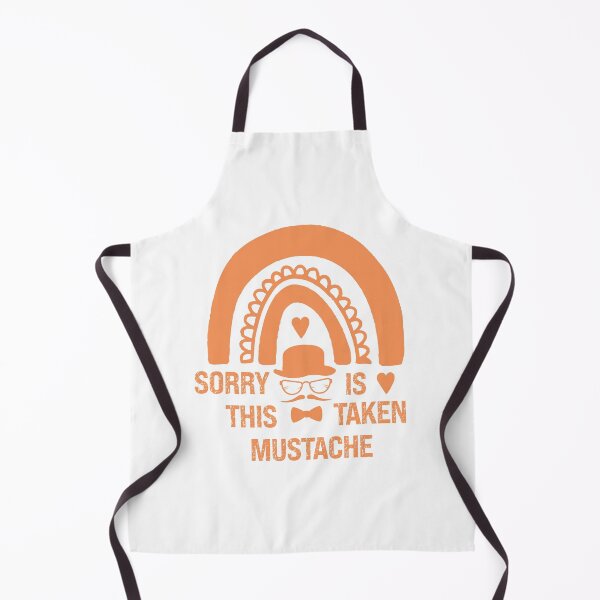 Item preview, Mens Sorry This Mustache Is Taken,Funny Mustache Design Awesome Quote,Funny Mustache Orange Sunset Gift designed and sold by pedrored369.