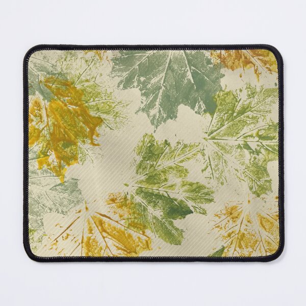 Item preview, Maple Leaves Hand Painted in bayberry, mustard and ivory designed and sold by djrunnels.