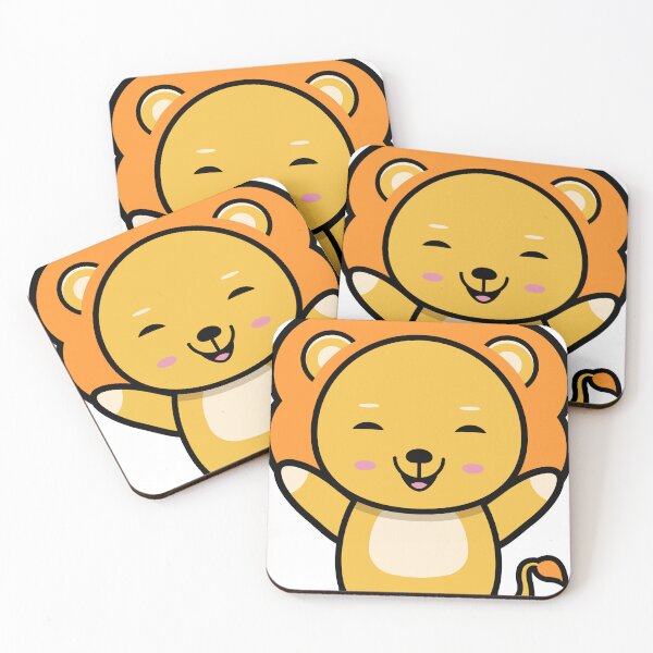 Item preview, Funny Cute Animal jump Lion designed and sold by mustafamr.