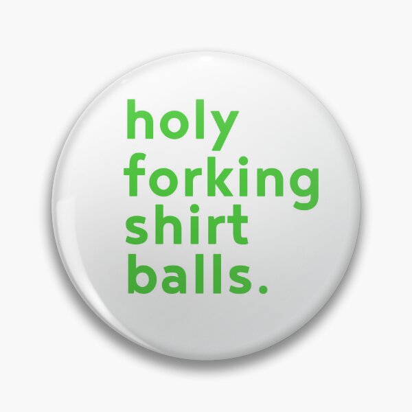 Item preview, Holy forking shirt balls. The Good Place designed and sold by StudioFourty2.