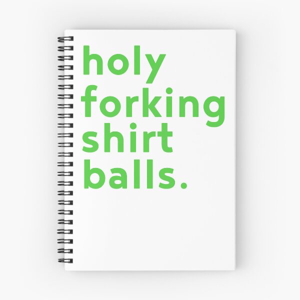 Item preview, Holy forking shirt balls. The Good Place designed and sold by StudioFourty2.