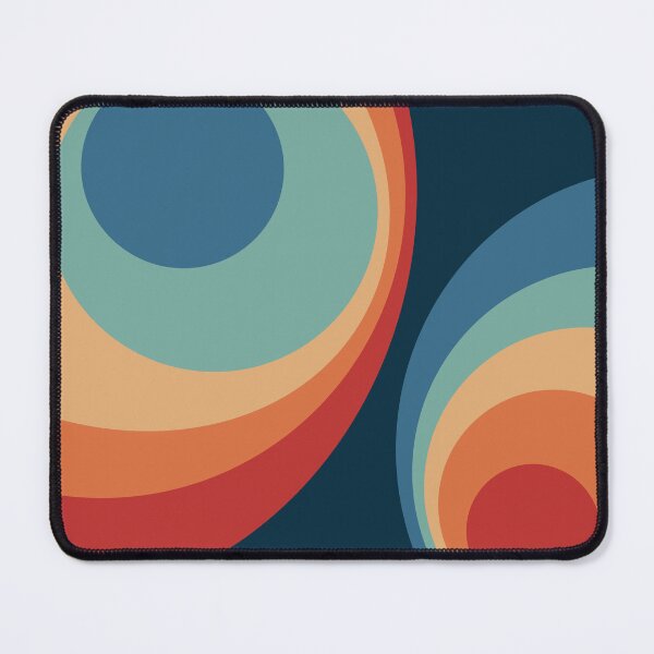 Item preview, Colorful retro circles design designed and sold by BattaAnastasia.