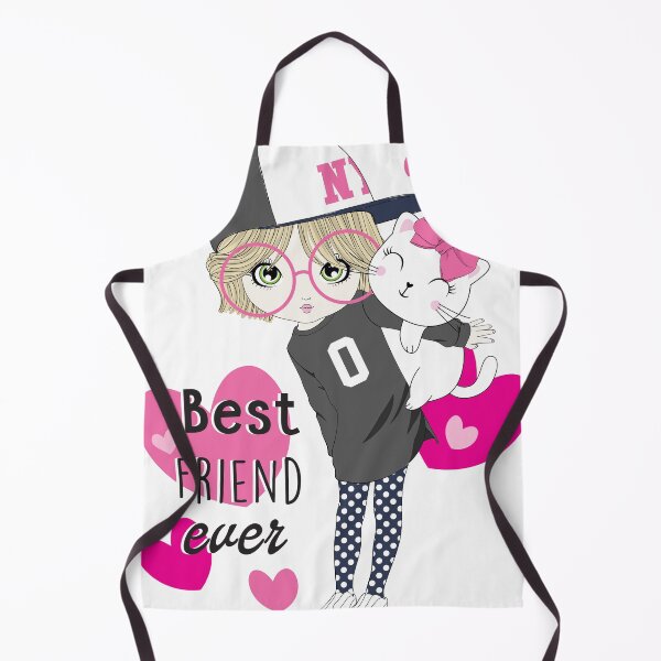 Item preview, Girl with Cat Best Friend Forever designed and sold by Fast Print Solutions.