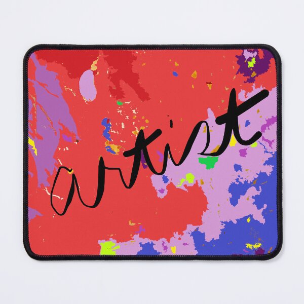 Item preview, ARTIST: painted in reds, blues and purples designed and sold by djrunnels.