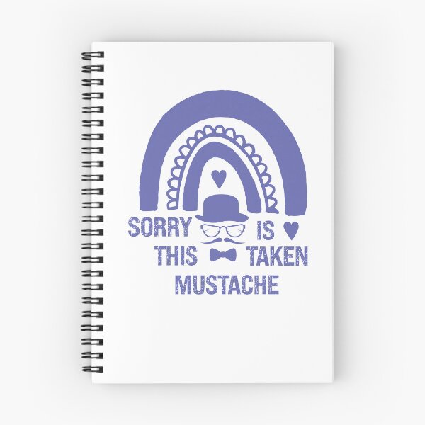 Item preview, Mens Sorry This Mustache Is Taken,Funny Mustache Design Awesome Quote,Funny Mustache Blue Sunset Gift designed and sold by pedrored369.