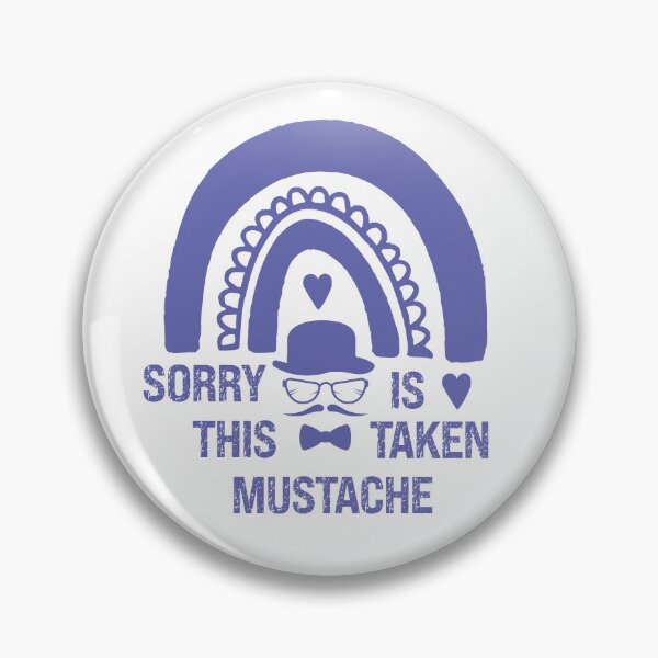 Item preview, Mens Sorry This Mustache Is Taken,Funny Mustache Design Awesome Quote,Funny Mustache Blue Sunset Gift designed and sold by pedrored369.