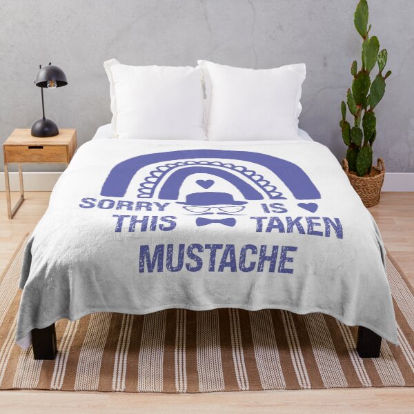 Item preview, Mens Sorry This Mustache Is Taken,Funny Mustache Design Awesome Quote,Funny Mustache Blue Sunset Gift designed and sold by pedrored369.