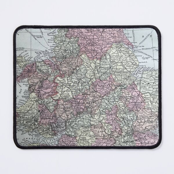 Item preview, England, vintage map designed and sold by djrunnels.