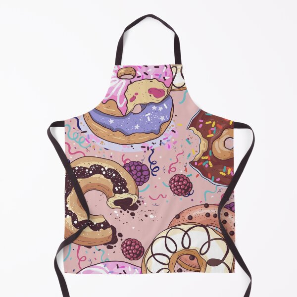 Item preview, Birthday Party with Donuts (pink) designed and sold by Dorina Larsdotter.