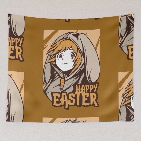 Item preview, Anime easter bunny designed and sold by benjielwarro.