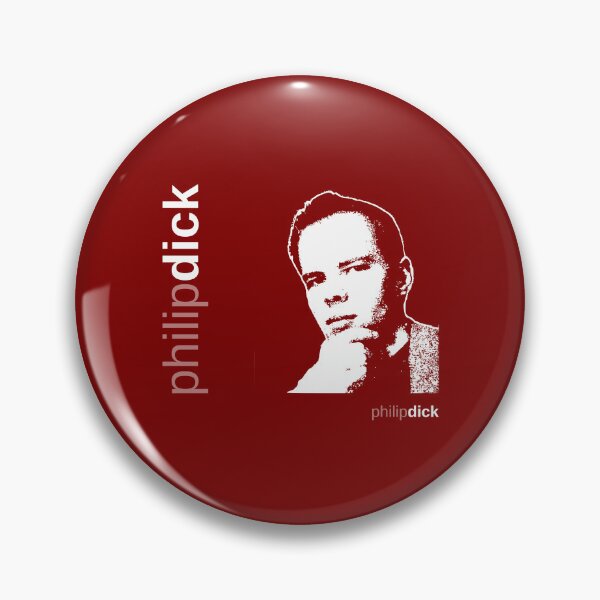 Item preview, Classic Philip Dick poster (red) designed and sold by CMYKStudio.