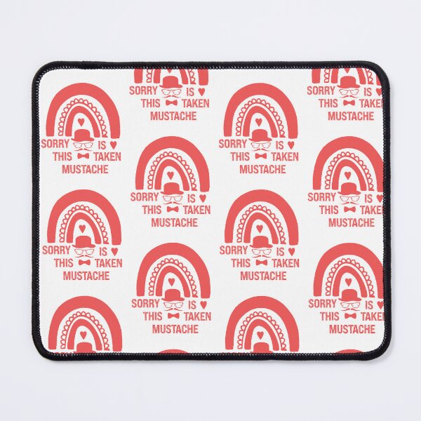 Item preview, Mens Sorry This Mustache Is Taken,Funny Mustache Design Awesome Quote,Funny Mustache Red Sunset Gift designed and sold by pedrored369.